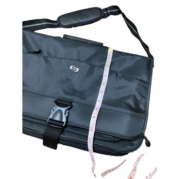 New Black Messenger Bag - Picture 4 of 11